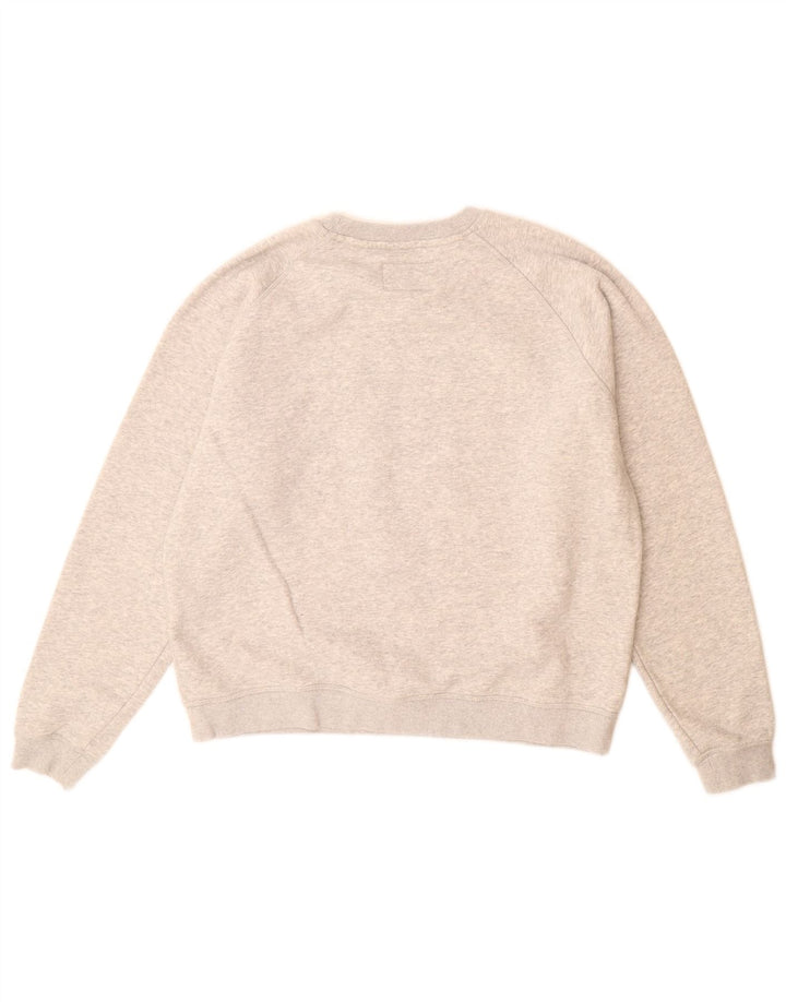 Jack Wills Pulover cu grafic pentru femei UK 12 Medium Gri Pete