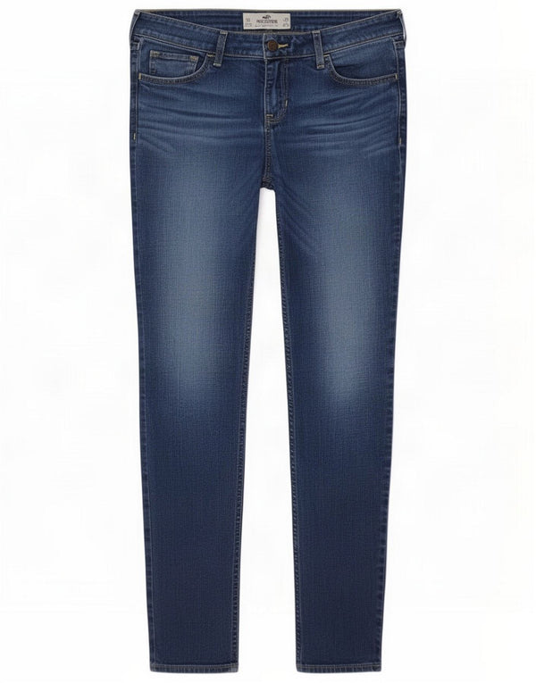 Hollister Womens Skinny Jeans US 7 Medium W28 L29 Blue Cotton