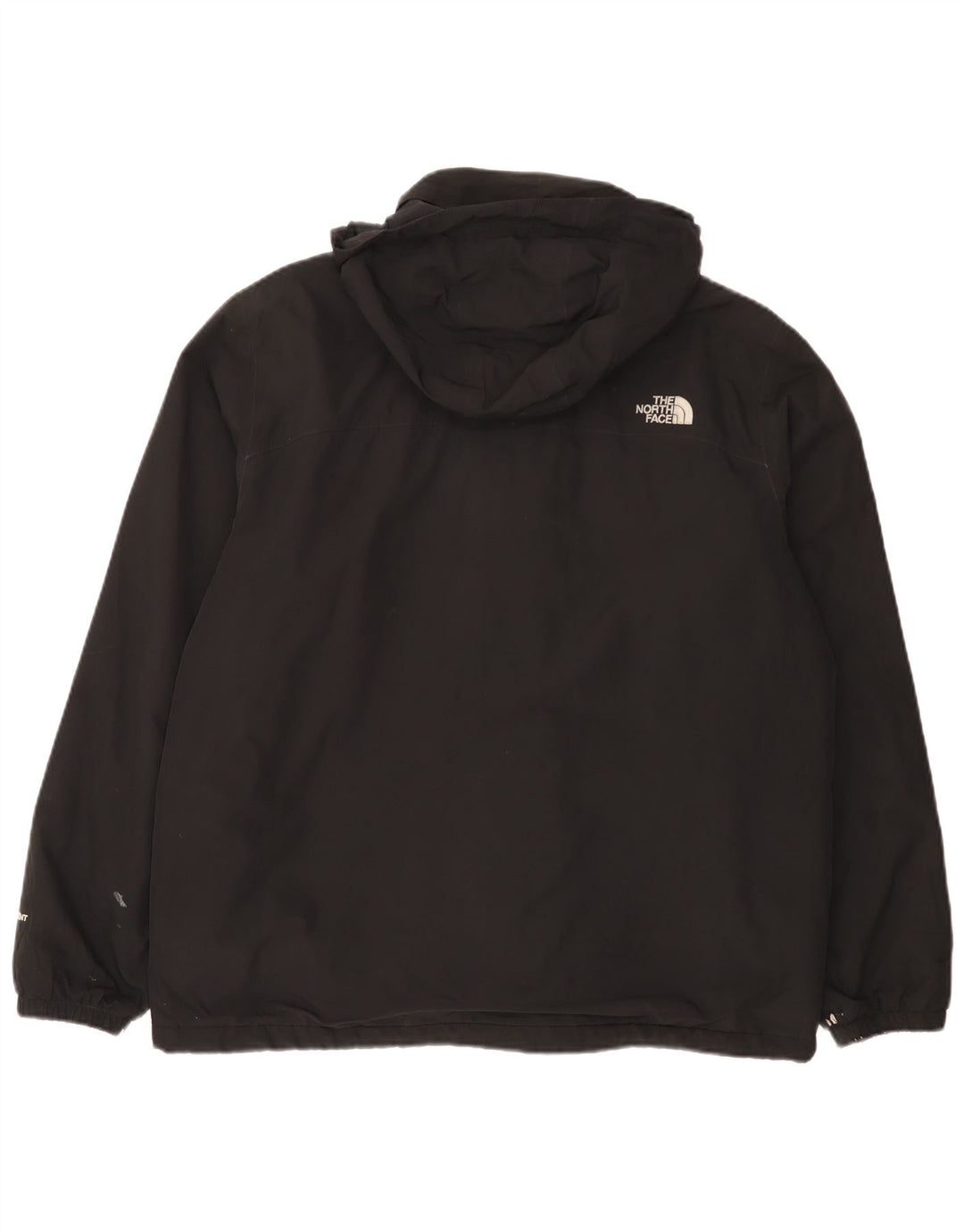 Jachetă Windbreaker pentru bărbați cu glugă The North Face UK 40 Poliester negru mare