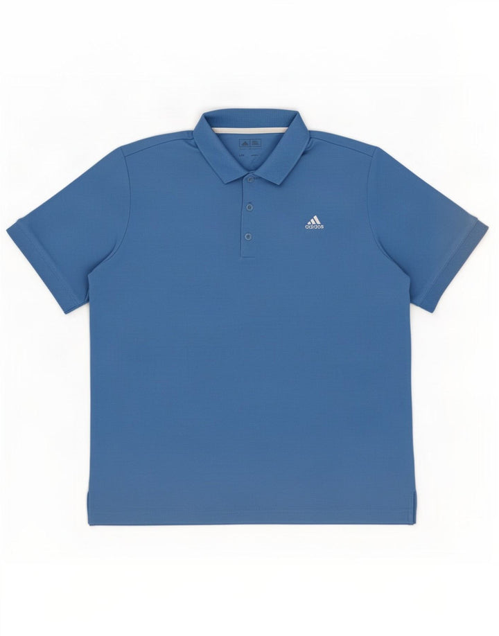 Tricou polo pentru bărbați Adidas mare albastru