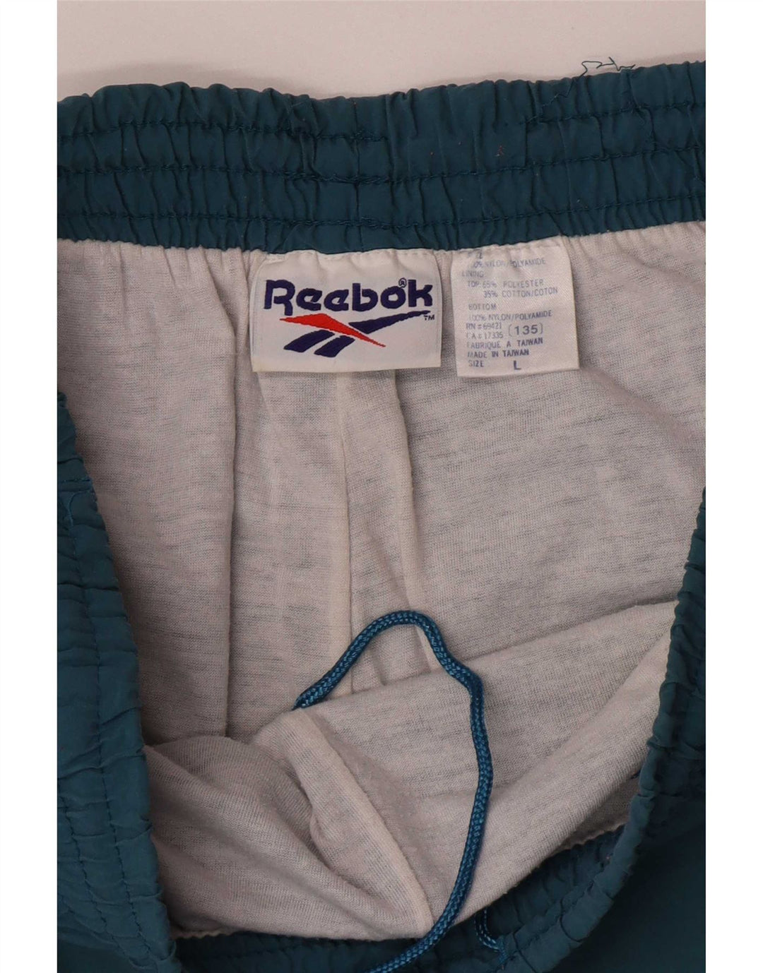Pantaloni de trening Reebok pentru bărbați Joggeri mari, albastru, nailon