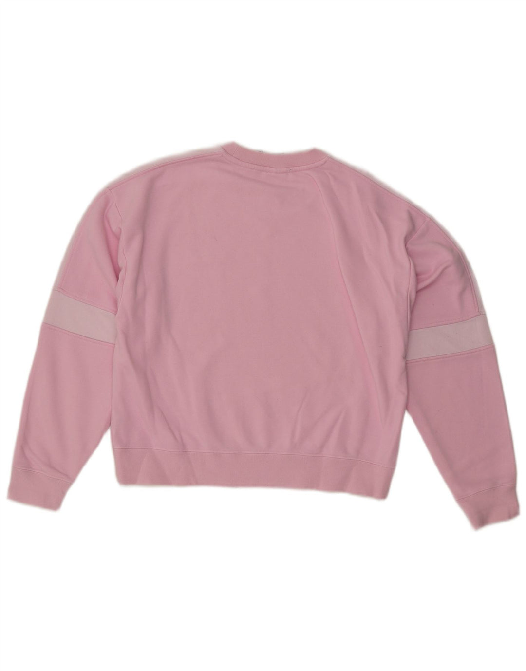 Pulover supradimensionat pentru femei ADIDAS UK 8 Mic roz colorblock