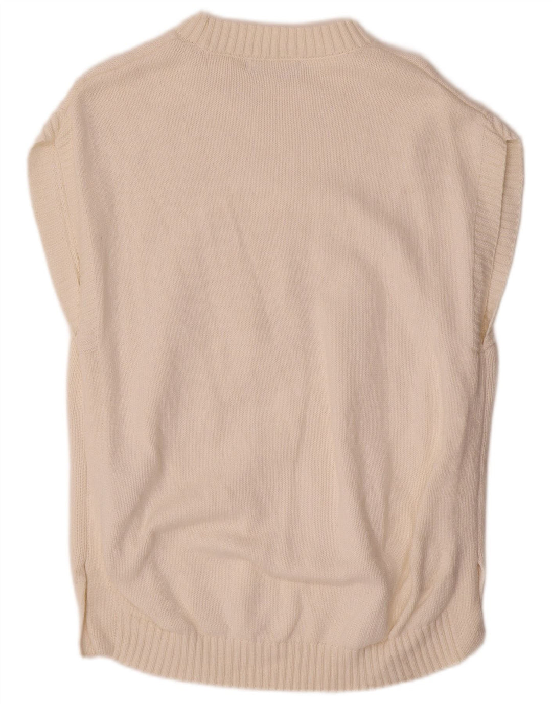 Marks & Spencer Vestă pentru bărbați Tank Top Medium Off White Argyle/Diamond Bumbac