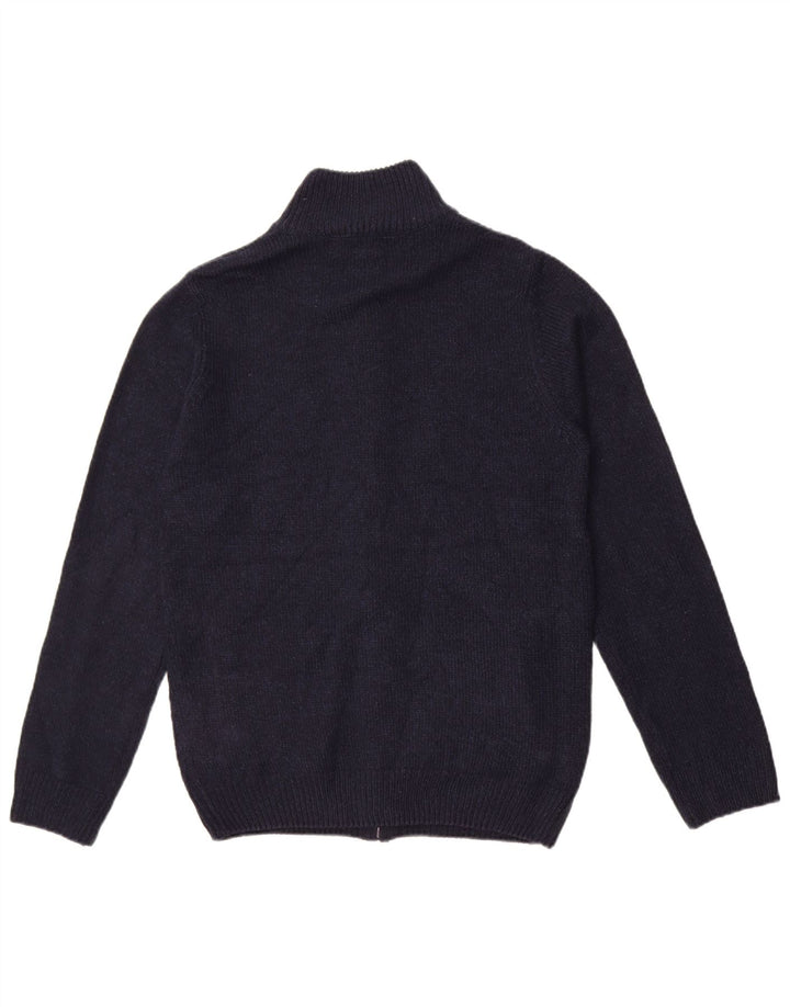 Pulover cardigan pentru bărbați Marks & Spencer, acrilic, albastru marin mic