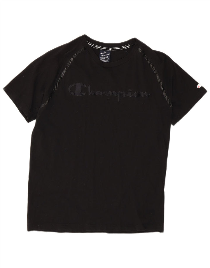 Tricou grafic Champion pentru femei Top UK 14 Medium Black
