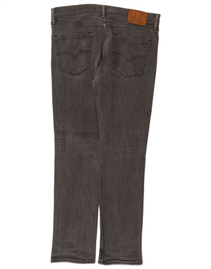 Blugi slim pentru bărbați Levi's W34 L30 bumbac gri