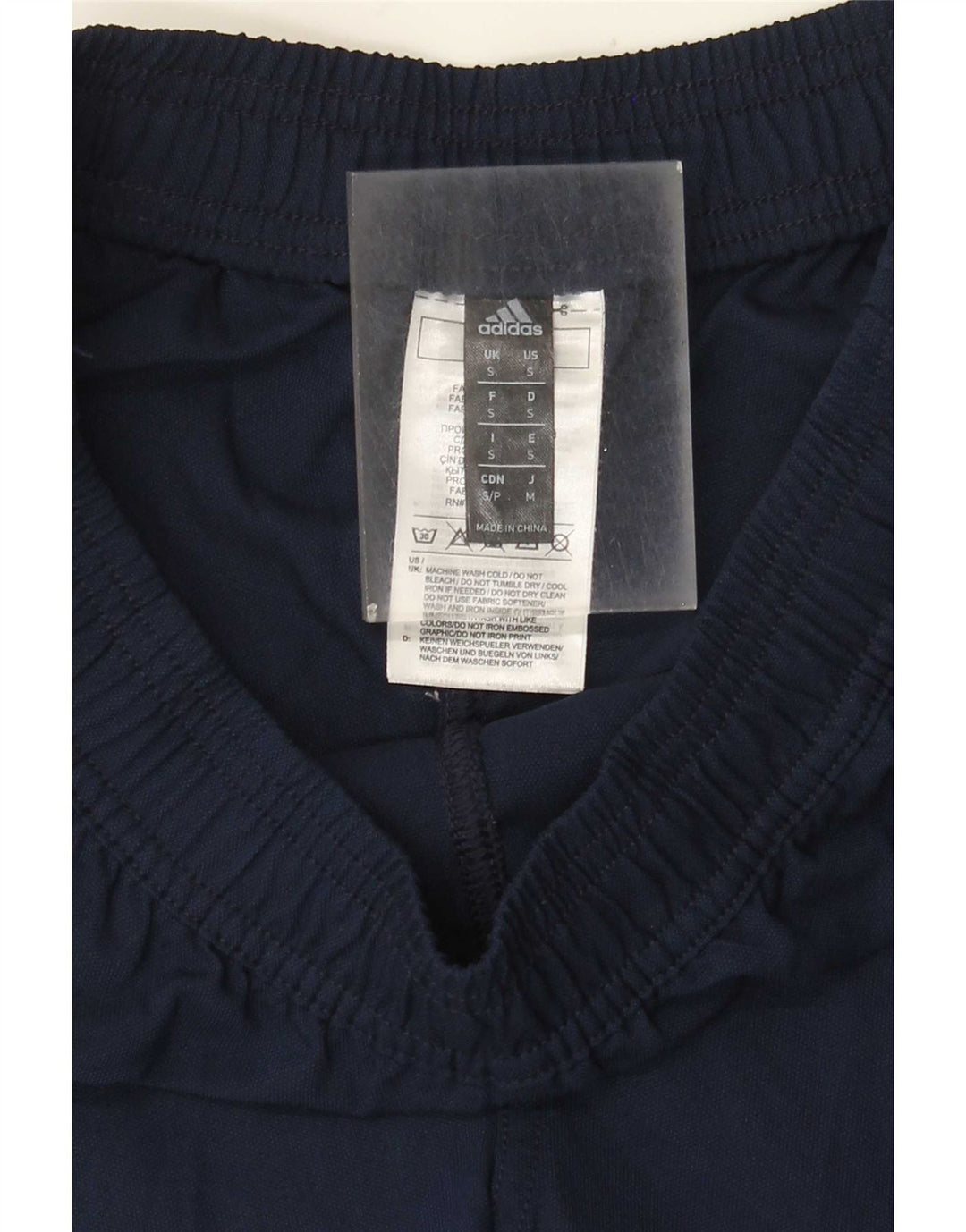 Pantaloni scurți sport grafic Adidas pentru bărbați, poliester mici, albastru