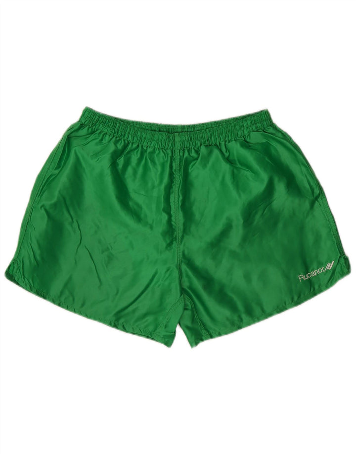 Pantaloni scurți sport Rucanor pentru bărbați, mari, verde, poliester