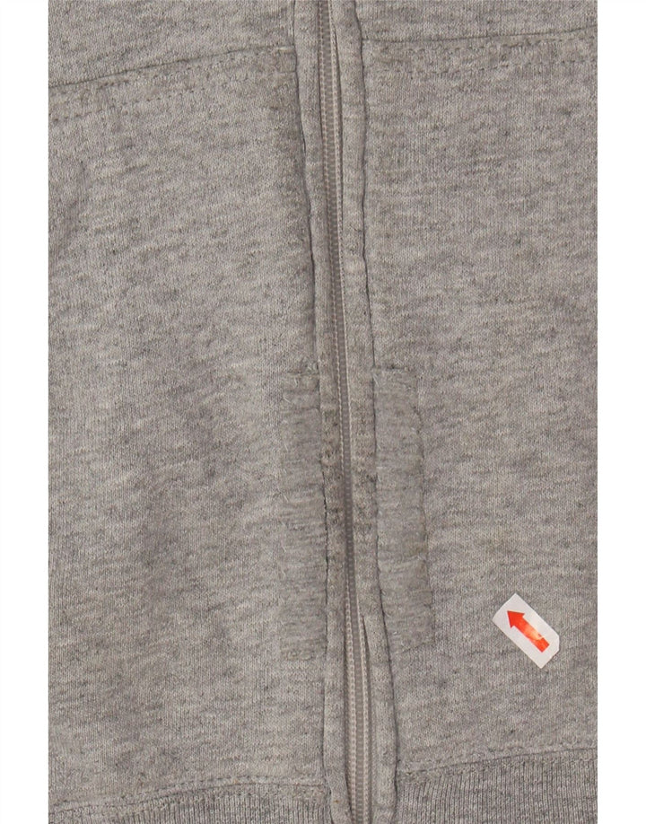 CHAMPION Womens Tracksuit Top Jacket UK 10 Small Grey Colourblock Cotton