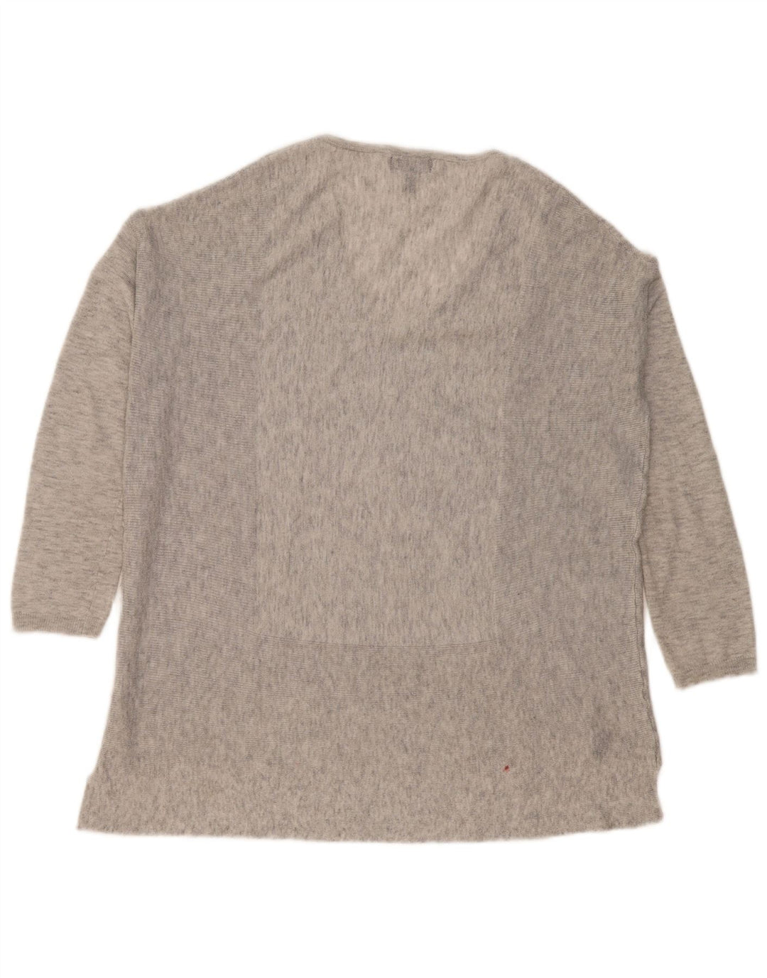 Topshop pentru femei, top supradimensionat cu mânecă lungă UK 6 XS, poliester cu pete gri
