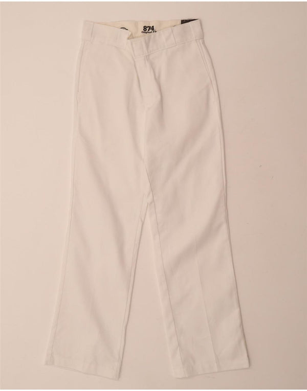 DIESEL Pantaloni chino drepți 874 Original Fit W28 L30 bumbac alb