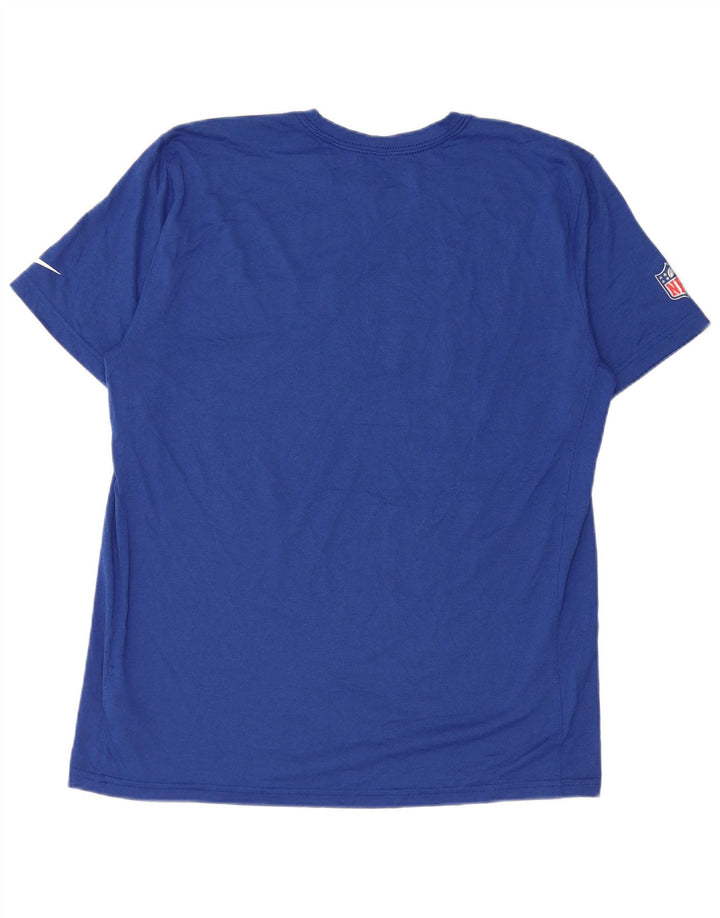 Tricou grafic Nike pentru bărbați New York Giants Top mare, albastru, poliester