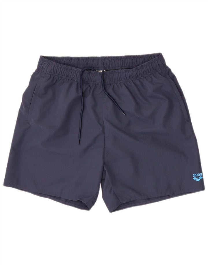 Pantaloni scurți sport pentru bărbați Arena, mari, albastru, poliester