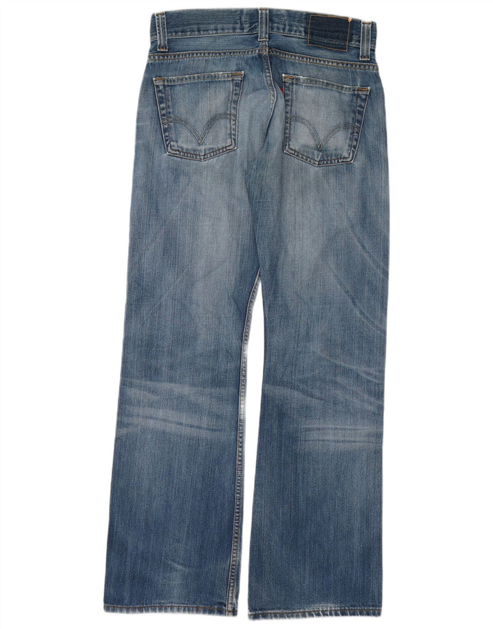 Blugi Levi's 512 Distressed Bootcut W30 L32 Bumbac albastru