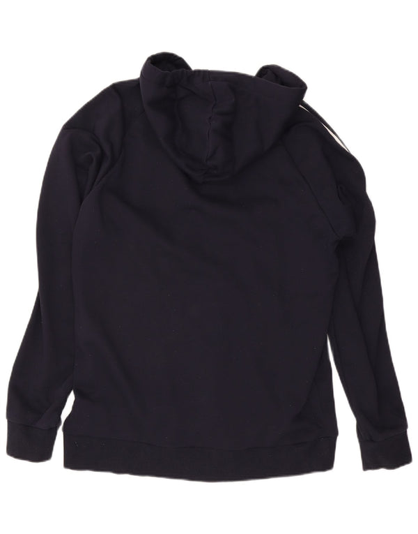 Pulover ADIDAS pentru bărbați, cu fermoar, bumbac mare, albastru