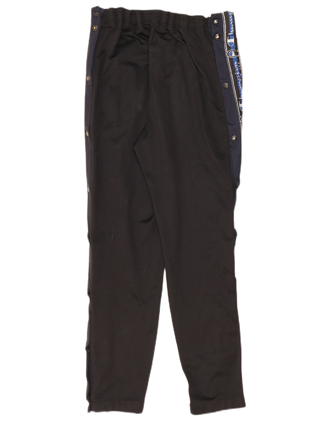 Pantaloni de trening grafic pentru bărbați Champion, poliester negru mic
