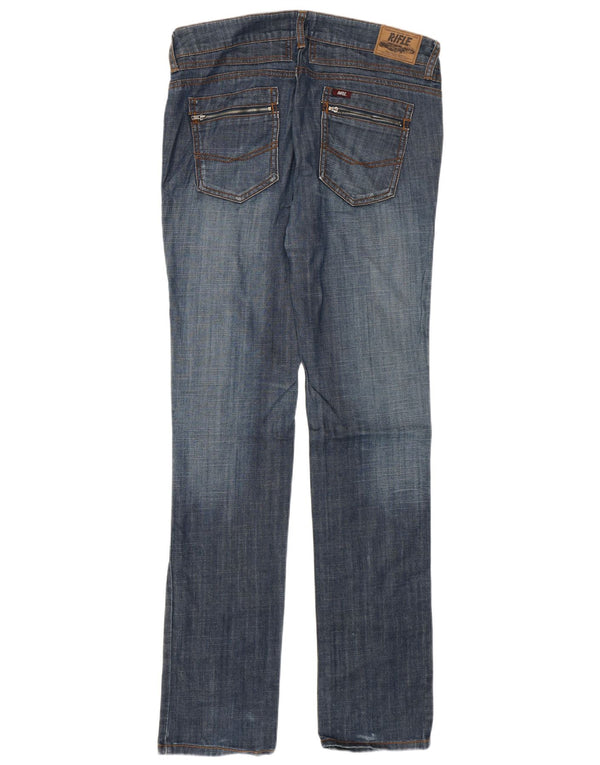 Blugi slim pentru femei Rifle W30 L35 Bumbac albastru