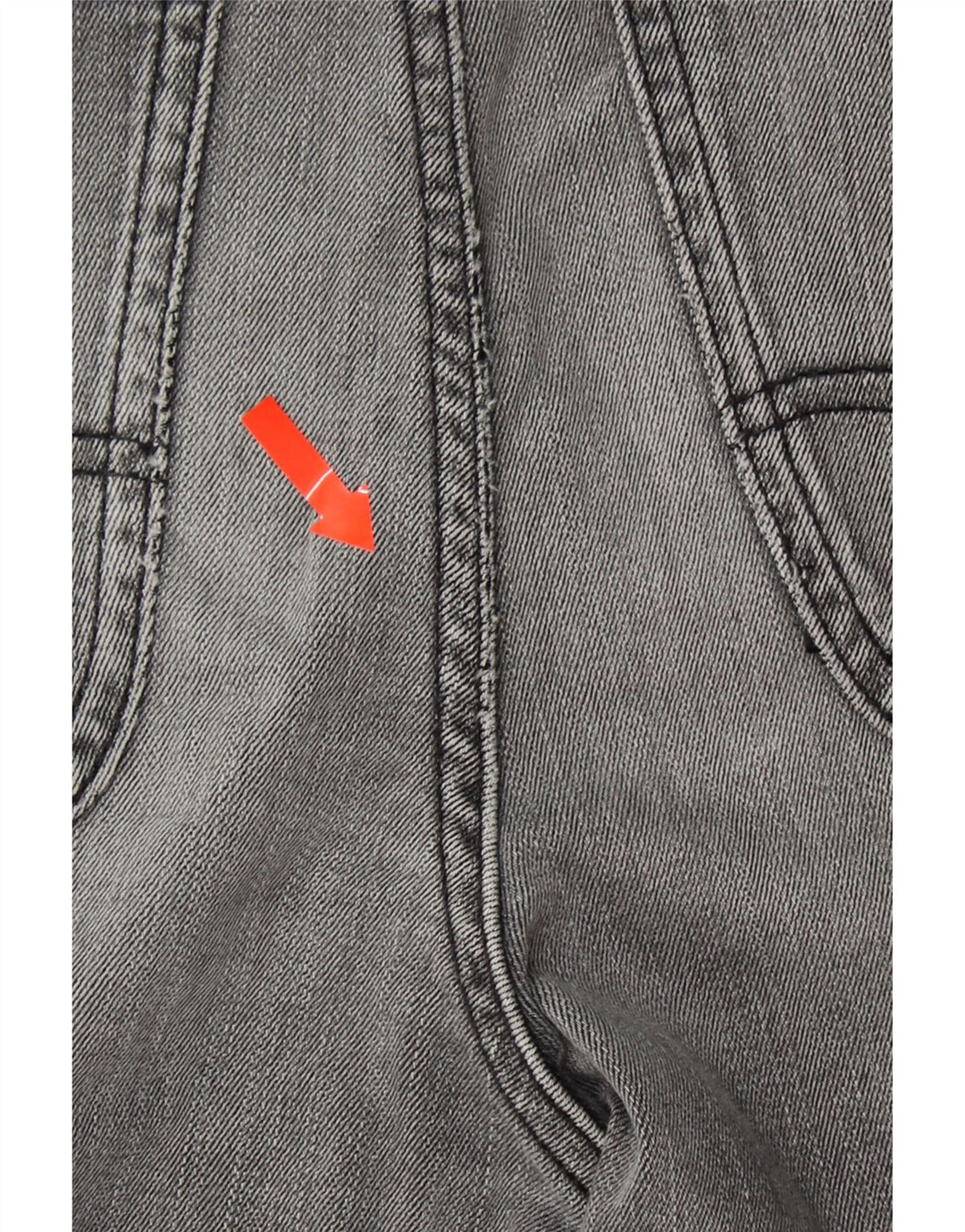 LEE Womens Slim Jeans W28 L27 Grey Vintage Lee and Second-Hand Lee from Messina Hembry 