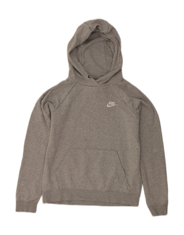 Pulover supradimensionat pentru femei Nike UK 10, bumbac cu pete gri mic