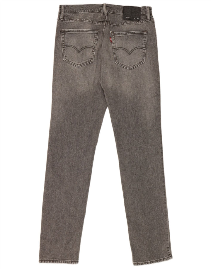 Blugi Levi's 511 Slim pentru bărbați W32 L34 bumbac gri