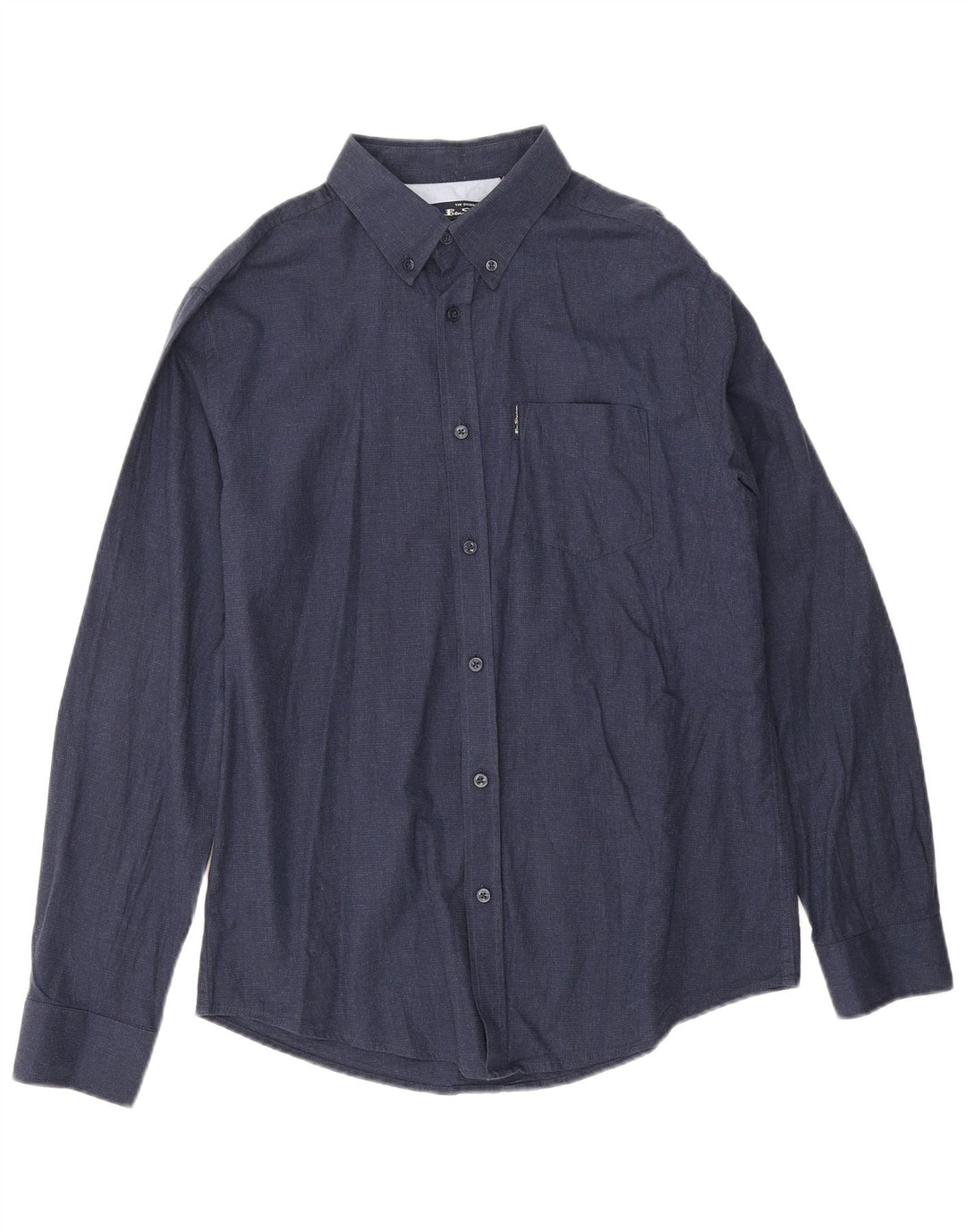 Cămașă pentru bărbați Ben Sherman, mare, bleumarin, bumbac