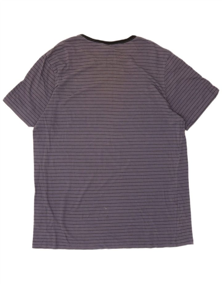 Tricou pentru bărbați Volcom Top XL bumbac cu dungi gri