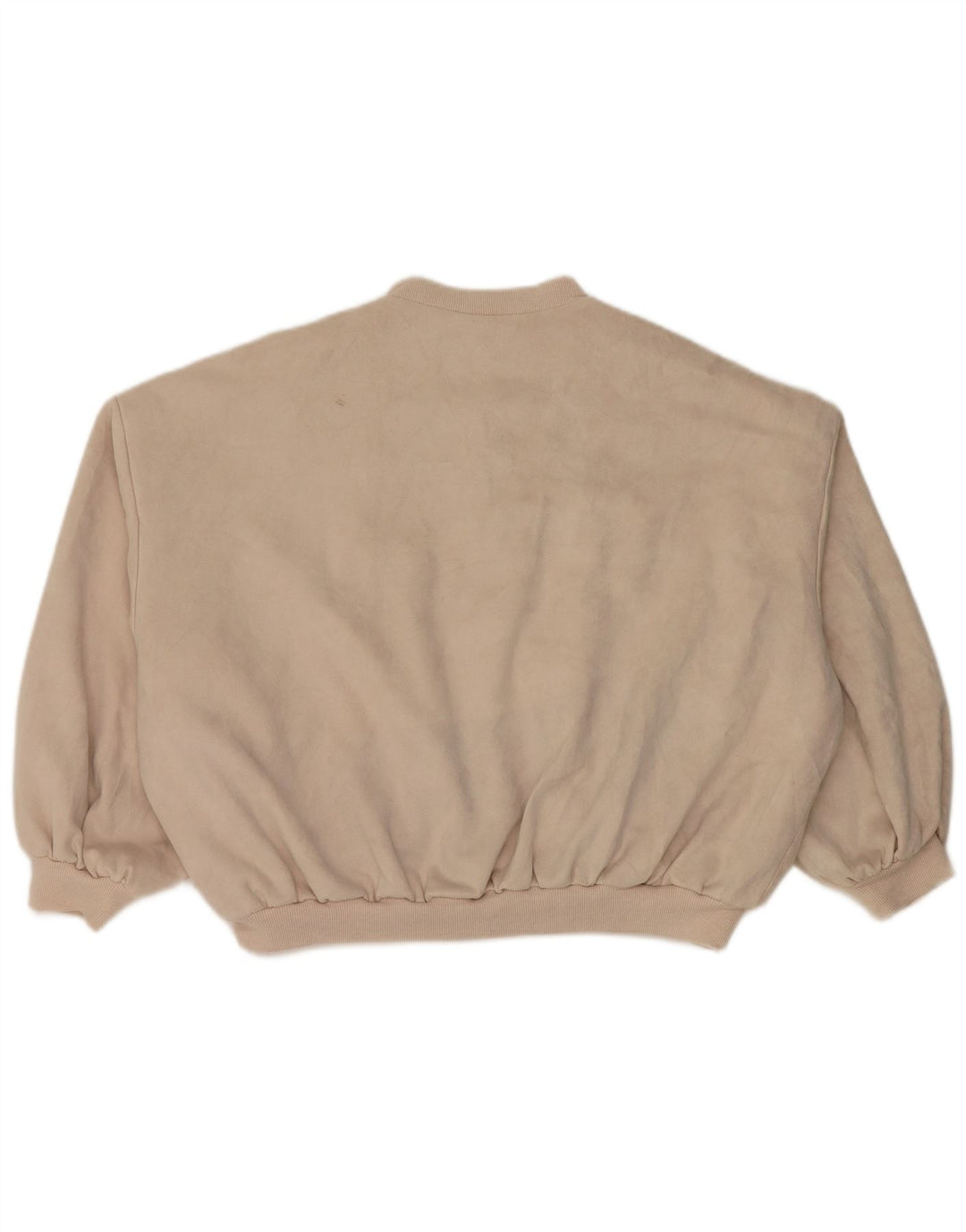 Bomber supradimensionat pentru femei Zara UK 14 Medium Bej Poliester