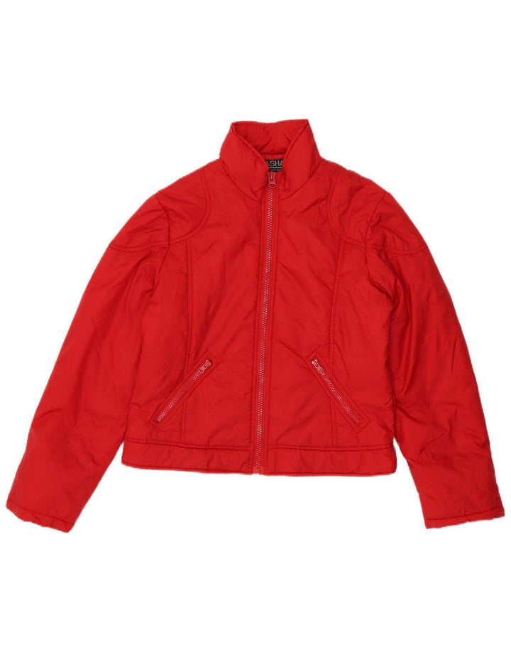 Jachetă căptușită pentru femei Sasha UK 14 Medium Red Poliamidă