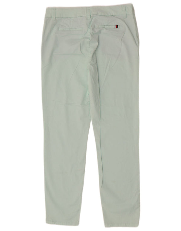 Pantaloni chino slim pentru femei Tommy Hilfiger US 6 Medium W28 L28 Verde bumbac