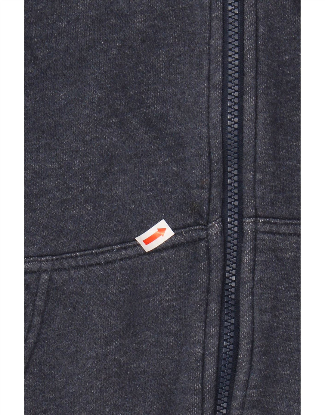 Pulover NIKE pentru bărbați, cu fermoar, bumbac, albastru, mediu