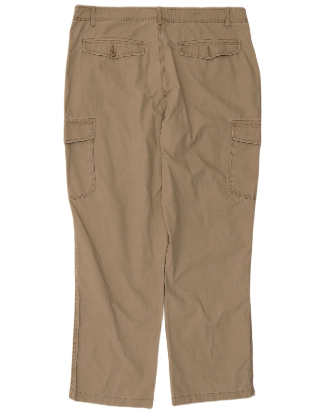 Pantaloni cargo drepti pentru bărbați Marks & Spencer W38 L31 bumbac bej
