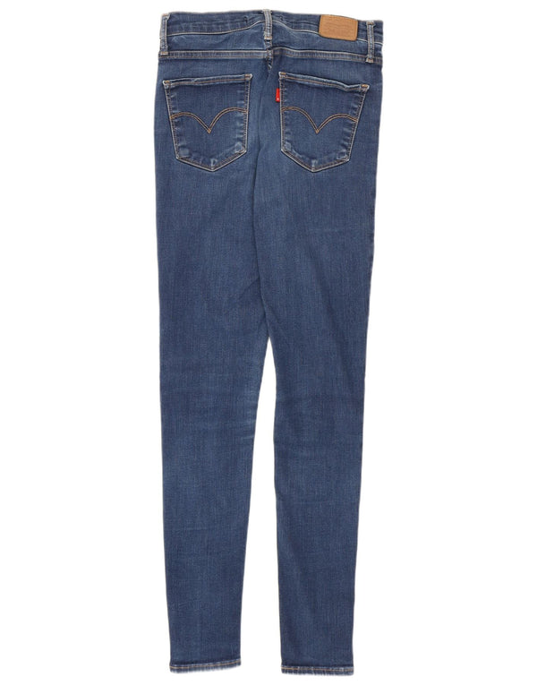 Blugi super skinny cu talie mare 720 Levi's pentru femei W27 L30 bumbac bleumarin