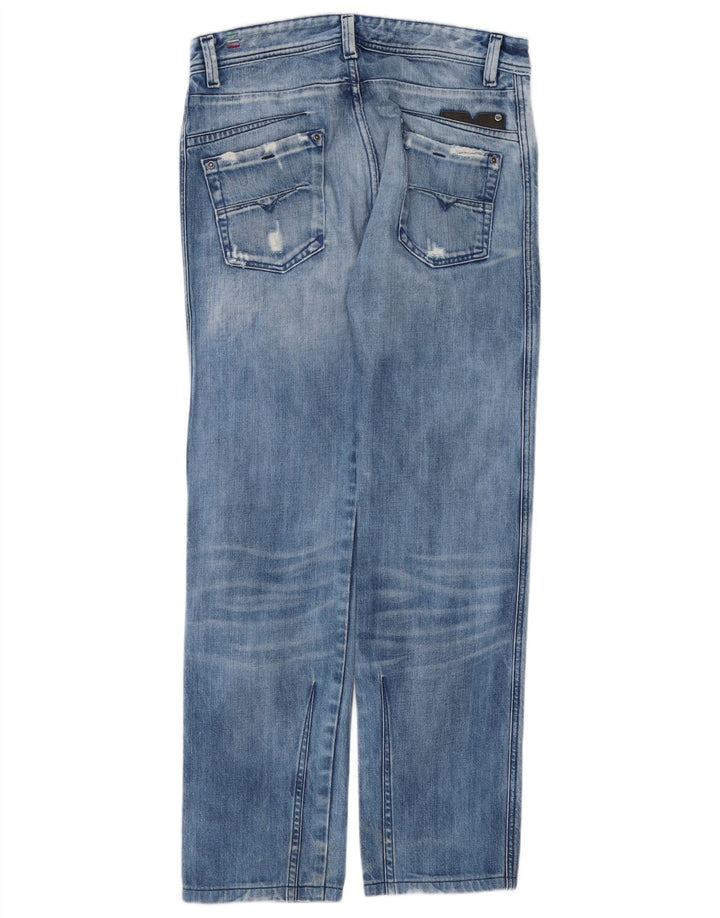 Blugi Distressed Straight Darron pentru bărbați Diesel W30 L30 Bumbac albastru