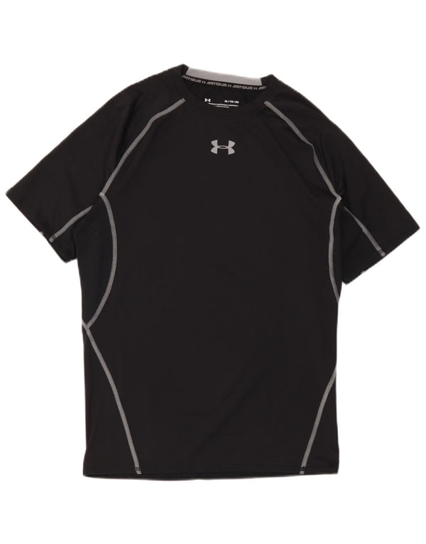 Tricou grafic Under Armour pentru bărbați Heat Gear Top XL Negru