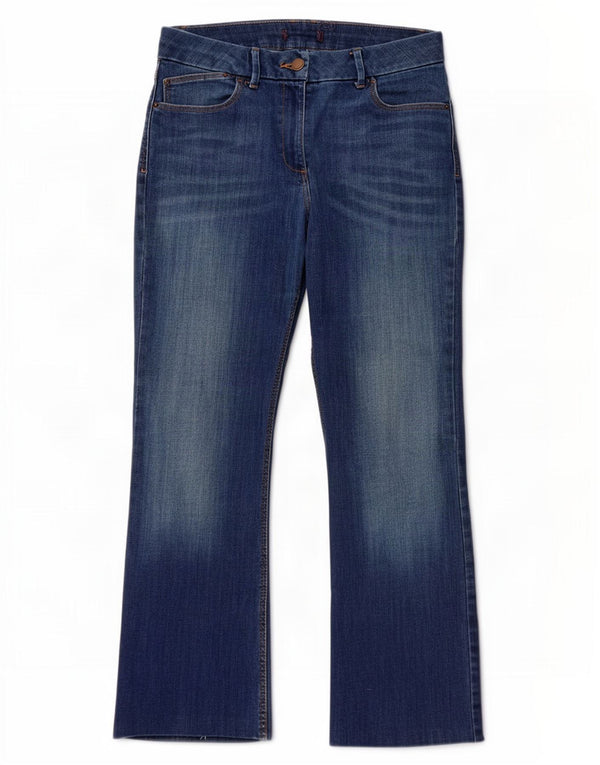 Blugi Bootcut pentru femei Marks & Spencer UK 12 Medium L30 L26 Bumbac albastru