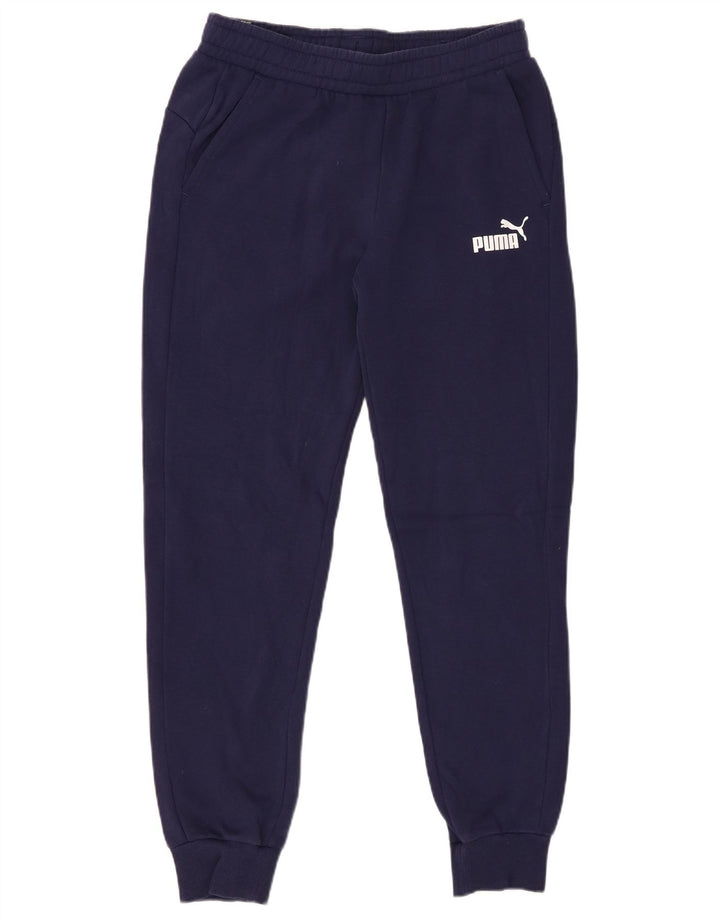 Pantaloni de trening PUMA pentru bărbați Pantaloni de jogging, mediu, bleumarin, bumbac