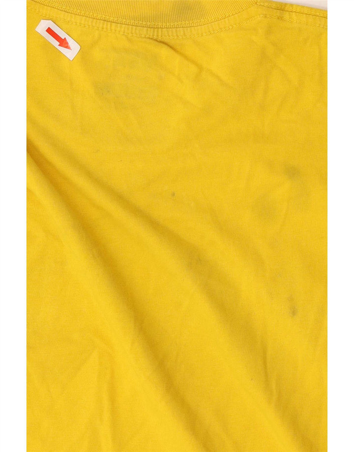 Tricou grafic Vans Classic Fit Top Bumbac galben mediu