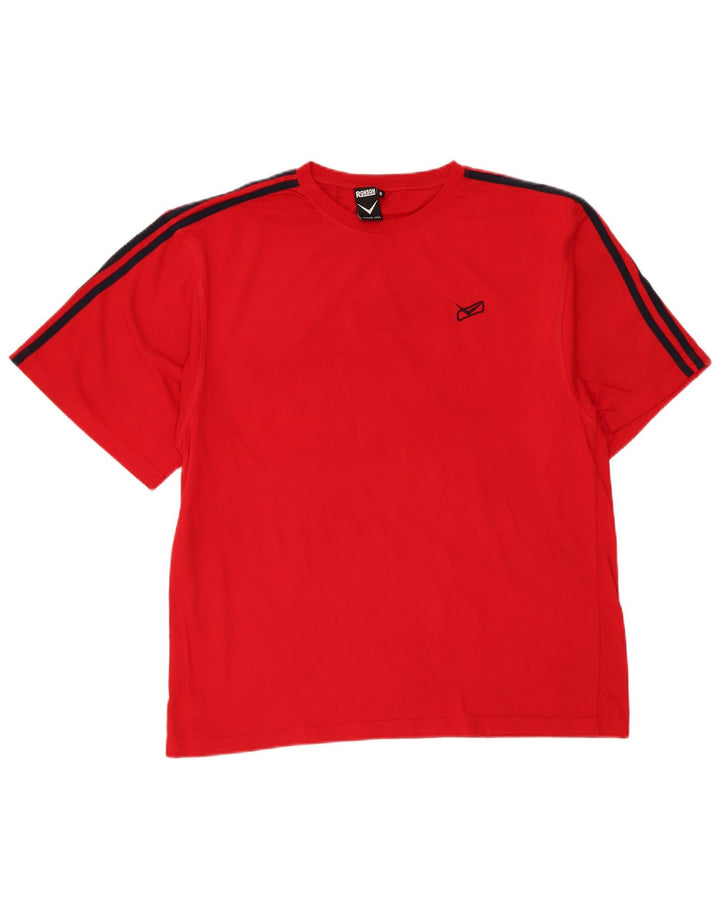Tricou pentru bărbați vintage Top XL bumbac roșu