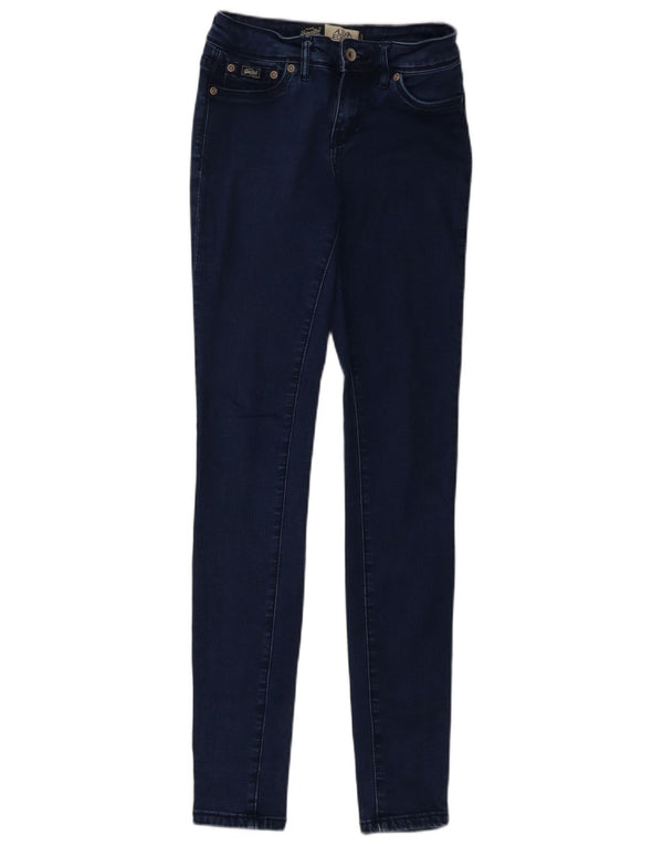 Blugi skinny Superdry Alexa Jegging pentru femei W26 L32 bumbac albastru