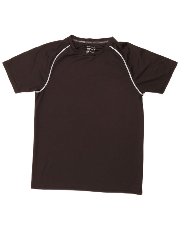 Tricou pentru bărbați Mountain Warehouse Top Mediu Poliester Negru