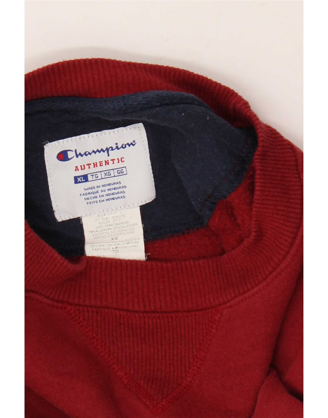 Pulover pentru bărbați Champion Pulover XL Bumbac Burgundy