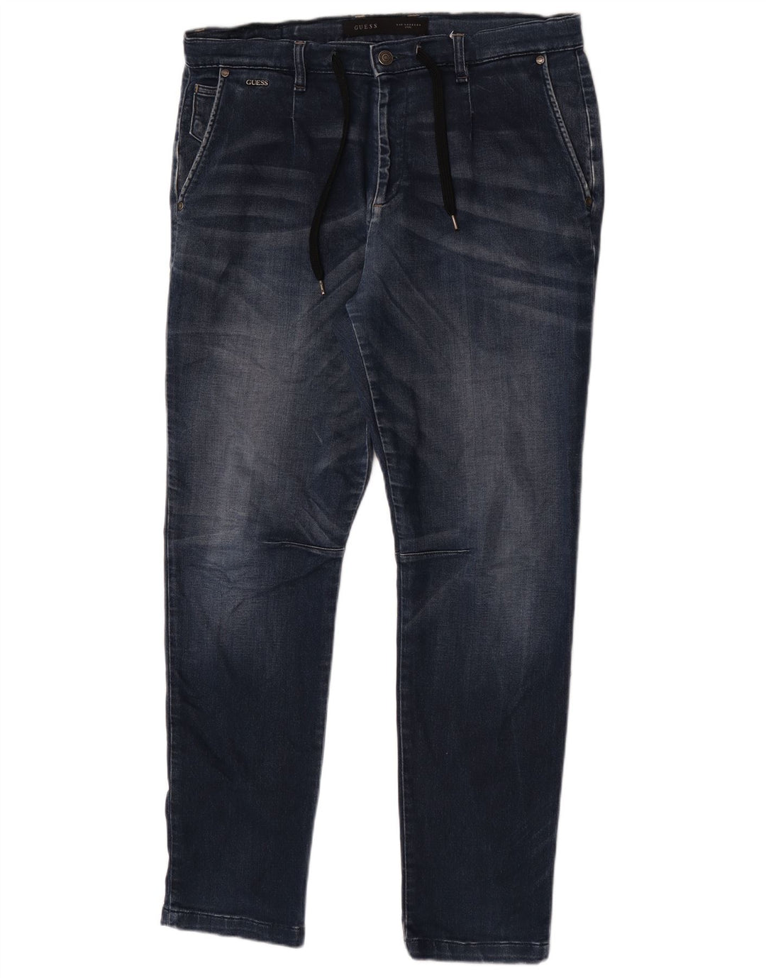Blugi slim pentru bărbați Guess W33 L32 bleumarin