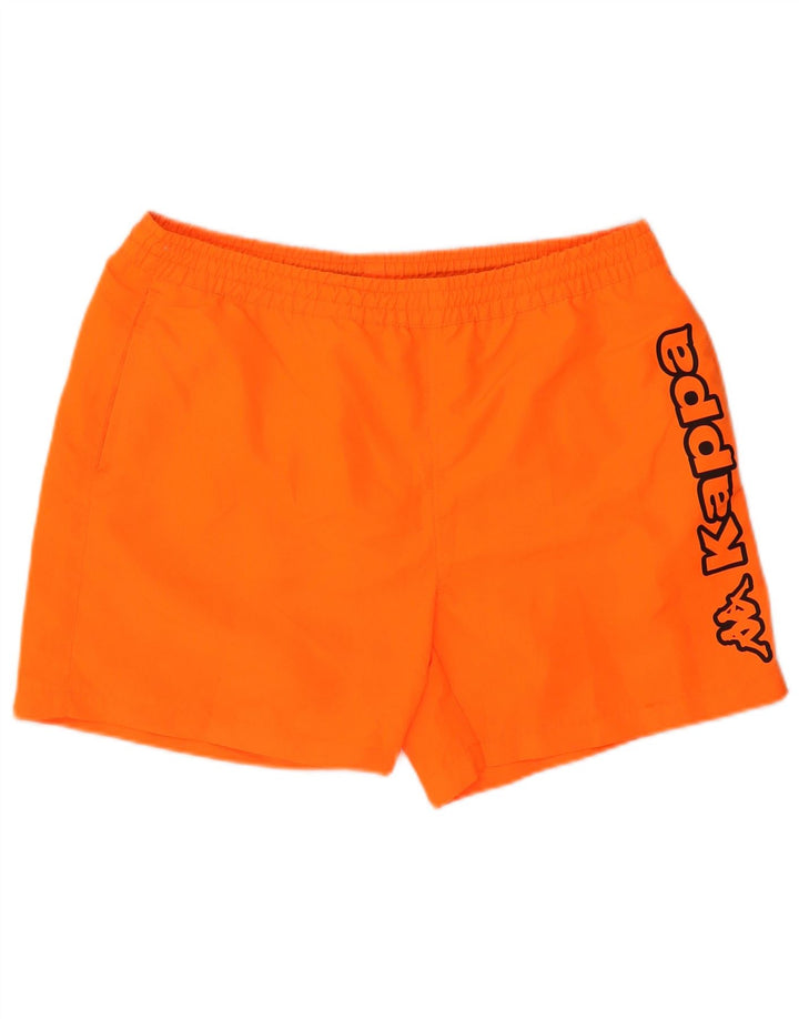 Pantaloni scurți de înot grafic pentru bărbați Kappa XL poliester portocaliu