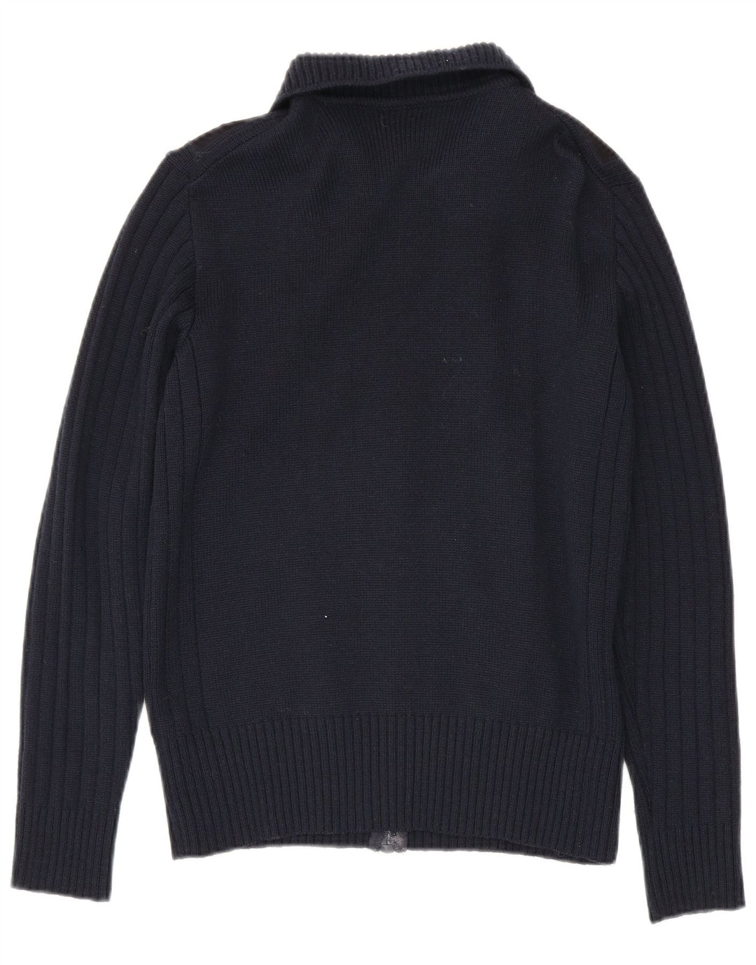 Pulover cardigan pentru bărbați Ranger IT 50 Mediu Lână virgină colorblock albastru bleumarin