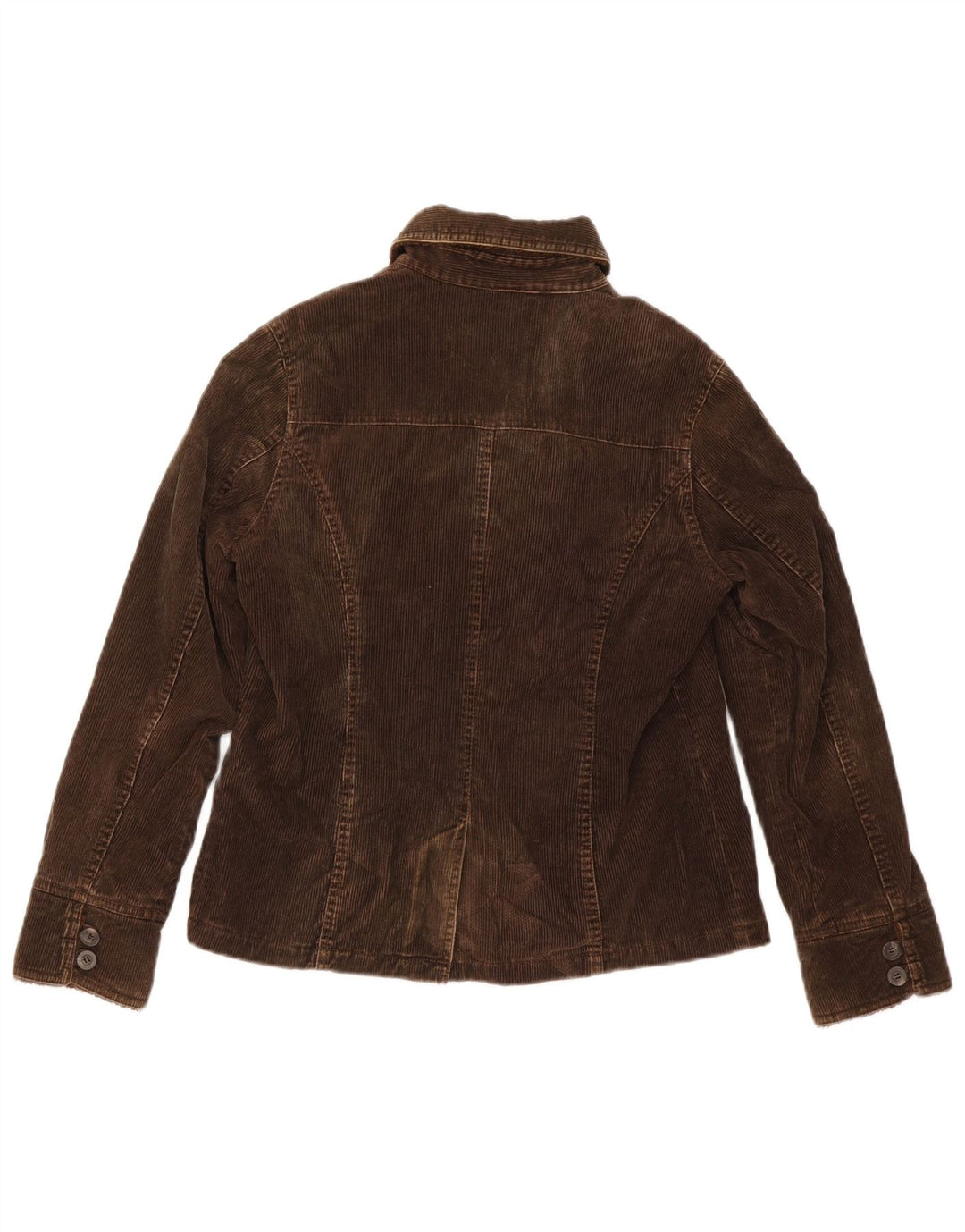 MONSOON Jachetă din velur pentru femei UK 10 mic, maro, bumbac