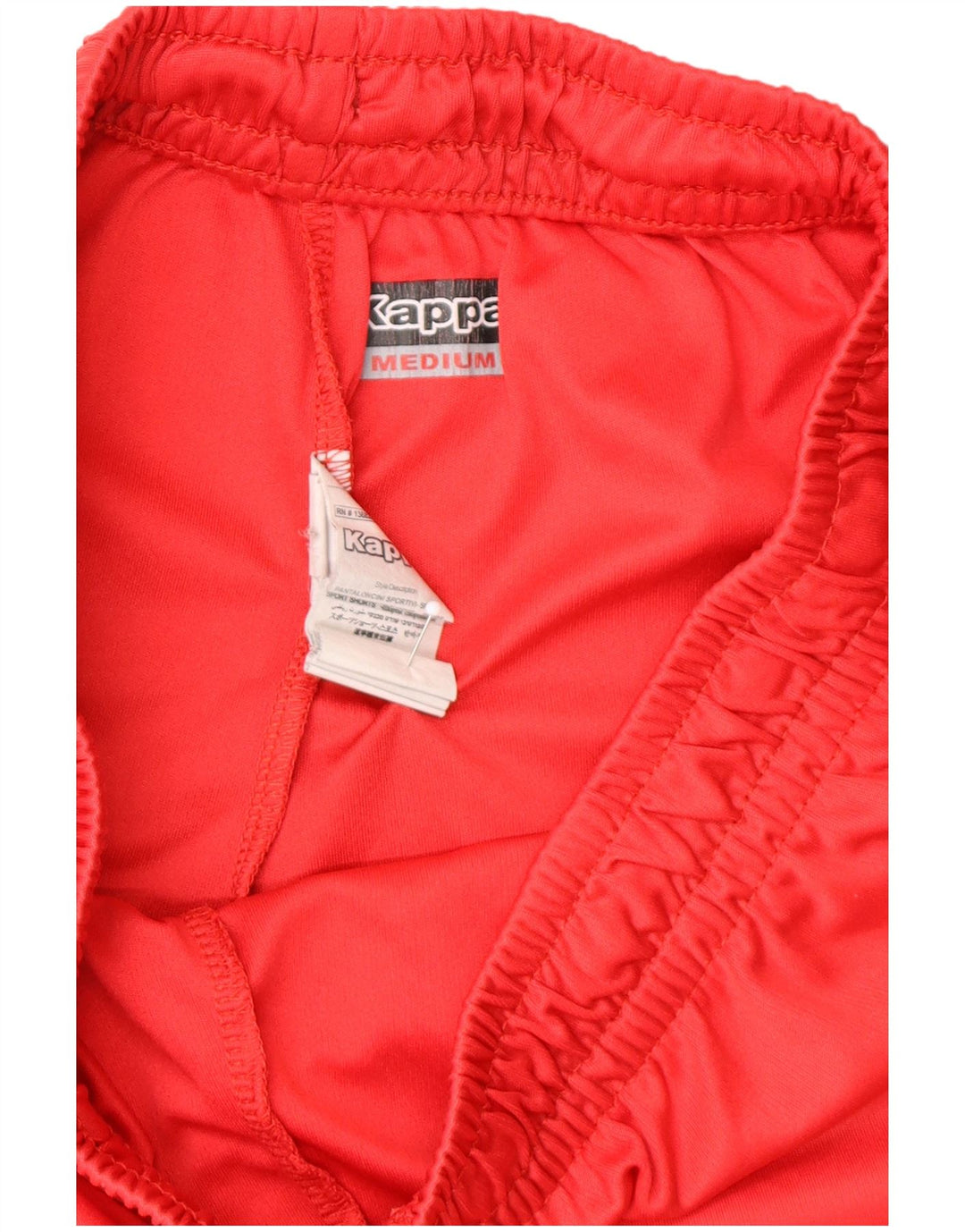 Pantaloni scurți sport Kappa pentru bărbați, poliester roșu mediu