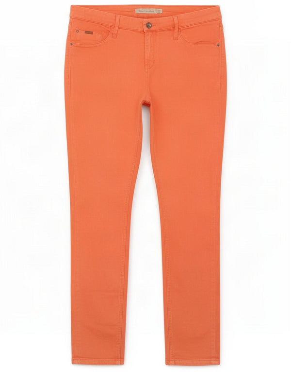 Calvin Klein Blugi skinny stretch pentru femei W33 L32 bumbac portocaliu