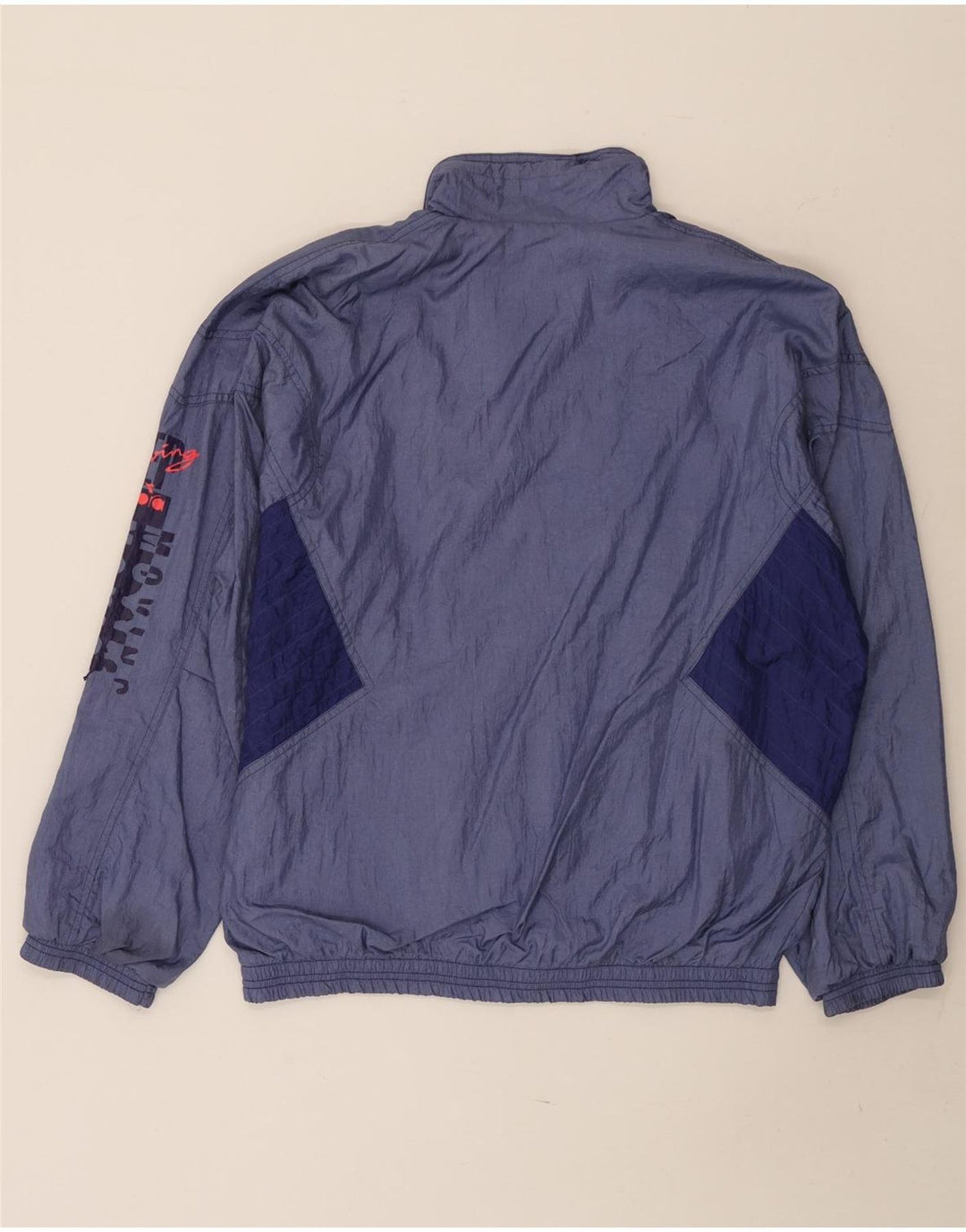 Trening complet cu grafic Diadora pentru femei, mare, bleumarin, colorblock
