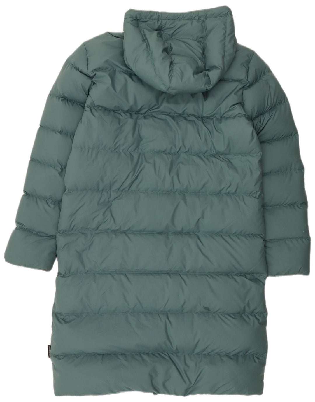 Jack Wolfskin Jachetă supradimensionată pentru femei cu glugă, UK 10/12, verde mediu
