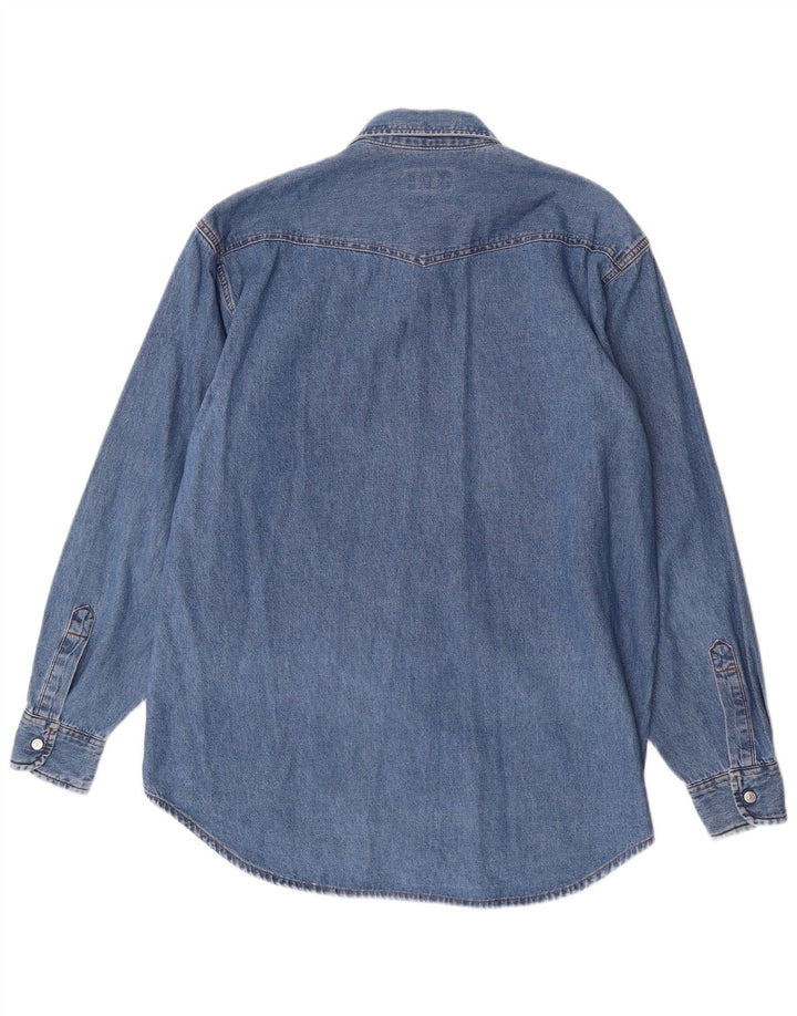 Cămașă de blugi pentru bărbați CARRERA, bumbac albastru mediu